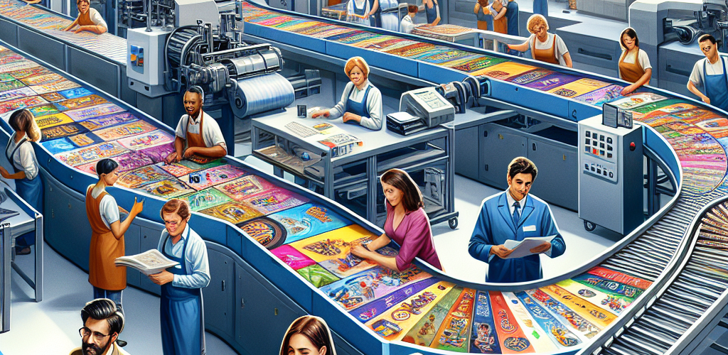 Jak powstają unikalne gry planszowe w drukarniach?
