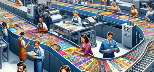 Jak powstają unikalne gry planszowe w drukarniach?