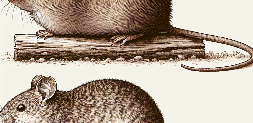 Nornica a mysz – jak je odróżnić?