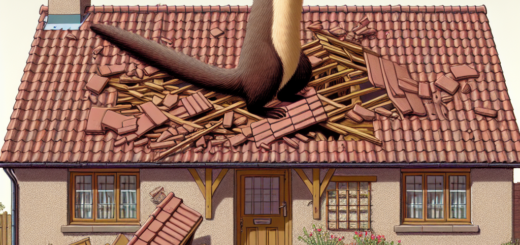 Ile kosztuje naprawa dachu po kunie?